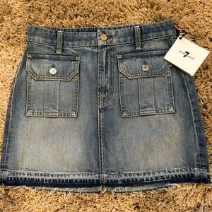 7 for all mankind, Jeans skirt